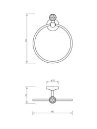 Migliore Amerida ������������������-������, ������/SWAROVSKI ML.AMR-60.408.BR