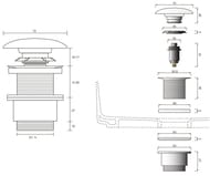 ������ ��� �������� Cielo � ������������ ���������, click/clack, ���� brina/���� PIL01 BR