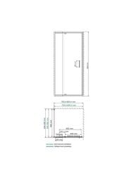   WasserKRAFT Berkel 48P28 (800x900x2000)  ,  