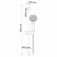 ������� �������� WasserKRAFT A064 ������ ��� ����, ����� 1500��, ����� 3 ������, ����: ����