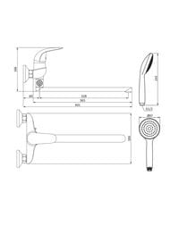 ��������� Damixa Eclipse ��� �����/����, � ������� ����������, ������� �����, ���� 319500001