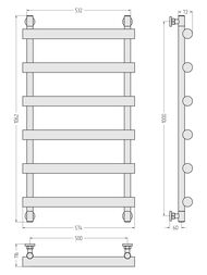    1000500 (6 .) ,  . 3/4" 12-0226-1050
