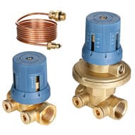 Регулятор перепада давлений VALTEC 1" 250-600 mBar, с запорно-регулировоч. клапаном VT.040.G.60006
