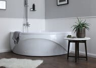 Ванна акриловая Aquanet VITORIA 130х130 угловая, без гидромассажа, без обвязки 204049