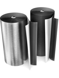Теплоизоляция рулонная Энергофлекс Black Star Duct AL толщина 20мм, 1м2, для сист. кондиционирования