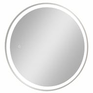 Зеркало-шкаф Континент Torneo d600мм подсветка, розетка, сенсорный вкл., цвет: белый