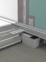 Hansgrohe uBox universal Полный набор для установки вровень с полом, внеш.часть слива 70см 56017180 — изображение 6