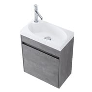 ����� ��� �������� BelBagno PIETRA MINI (460�255�555) �����, Stucco Cemento MINI-460-1A-SO-SCM-L