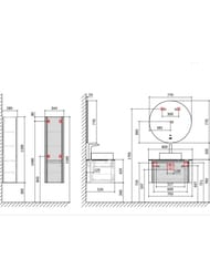 ����� ��� �������� Jorno Lumino 80 (800�520�432) ���������, 1 ����, �������� Lum.01.80/P/A/JR
