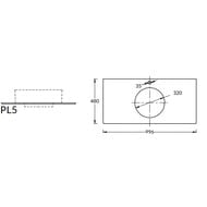 ���������� KERAMA MARAZZI PLAZA Next 1000�480�9 ��� �����, ���� ����� PL5.DL500920R\100