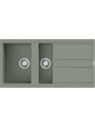 ����� Omoikiri KITAGAWA 100-2 WG (1000�510�200��), ������������, �������, ���� wind green 4993252