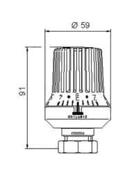 Oventrop "Uni XH"    , 301,5, ,   1011365