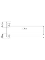 ��������� ��������� WasserKRAFT DONAU �-9431 (44�5) "����" �������