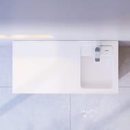Раковина над стиральной машиной AM.PM X-Joy (1000х500х130) правая, белый глянец M85AWPR1001WG