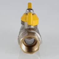 Кран шаровый для газа VALGAS 1/2"ВВ бабочка VT.277.N.04