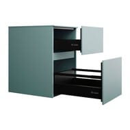 ����� Burgbad Lin20 400�580�487 ���������, 2 �����, ������� USIS040F5395