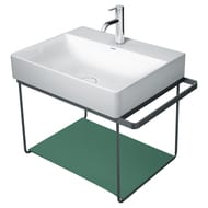 Полка стеклянная для консоли Duravit DuraSquare 570х380 нефритовая 0099648500