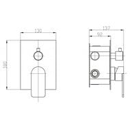 ��������� ��� ���� BelBagno NOVA NOV-SDMC-IN ������������, �������������, � ��������������, �����