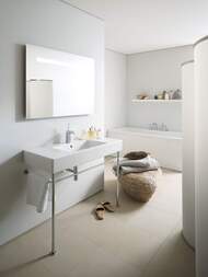 Умывальник DURAVIT VERO 1250х490х170 1 отверстие под смеситель, перелив 0329120000