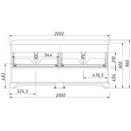 ����� ��� �������� Caprigo ������� 200 antico light vintage 2002�960�600 ��� ���������� 10718-�043