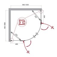   BelBagno Kraft (100010001950) KRAFT-R-2-100-C-Cr  , 