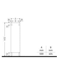  Duravit L-Cube 5001320363 , 3 ,  ,   LC1179L1818