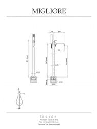   / Migliore INSIDE  h103,5 ,  ML.INS-9260.CR
