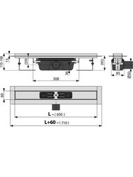   Alcaplast APZ6S-650     ,   650 