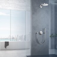 Душевая система Grohe Grohtherm SmartControl 34744000 термостат на 2 положения, верхний и ручной душ