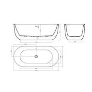 ����� ��������� BelBagno BB706-1700-770 (1700�770�600) ���������������, �����