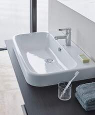 Умывальник Duravit Happy D.2 800х505х170 с отверстием под смеситель и переливом 2318800000