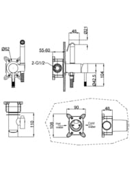 ��������� Boheme Uno 467-BCR ������������,� ������������� �����, �������������, � ����, ������+����