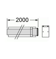 ����� ������������� VAILLANT DN 60/100 ������ 2000 ��, � ��������� � ������� 303803