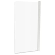 Шторка на ванну RAVAK CVS1-80 R (800х1500) правая, профиль белый, стекло Transparent