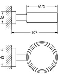   / Grohe Essentials Cube , :  40508001