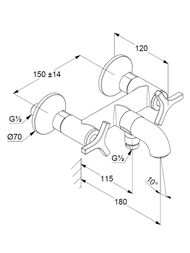 ��������� KLUDI Nova Fonte Deco ��� �����/����, �������������, ���� 205400539