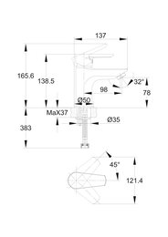 ��������� ��� �������� Cersanit VERO 63060 ������������, ����