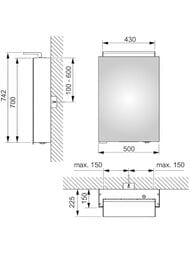 �������-���� Keuco Royal L1 500�742�150 ����� ������, ���������, ������, �������,������. 13601171101