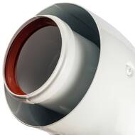 Адаптер для котла угловой 90° коакс. STOUT DN60/100,совместим с Bosch, Buderus SCA-6010-240190