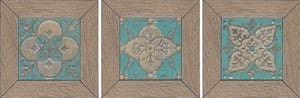 Уценка!Вставка KERAMA MARAZZI Меранти (130х130) мозаика, беж ID58 (шт.)