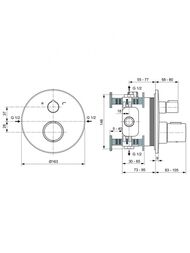   / Ideal Standard CERATHERM 100 A5814A2  ,   
