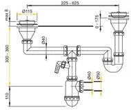     Alcaplast A454P  .  D115,    ., .50/40