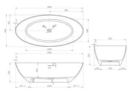 ����� �� �������������� ����� Abber Stein (1800x850) ���������������, ����-���, ����� ��� AS9625-1.8