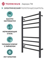 ����������������� TERMINUS ������ �8 (�� 532x800) �������������, ���������� ������, Ral 9005 ������ �������