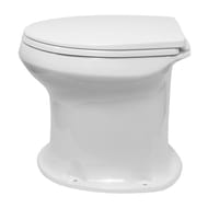 Унитаз Оскольская керамика ДАЧНЫЙ (370х500х385) с сиденьем, белый