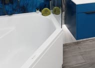 Ванна акриловая VAGNERPLAST CAVALLO CORNER 140 (1400х1400х450) угловая, белая VPBA140CAV3X-04