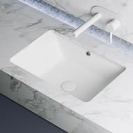 Раковина встраиваемая снизу Ceramicanova Element 550х400х175 рямоугольная, белый CN6045