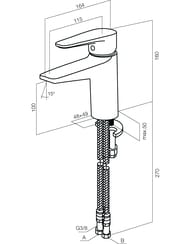 ������! Am.Pm "INSPIRE" ��������� ��� ����������� F5002100 ����� 115��