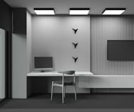 ���������� ���������� Maytoni Zon (���) C032CL-90W4K-SQ-B, 4000K, 90��, 120�, IP20, LED, ������