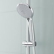 Душевой набор Grohe Euphoria Mono 27266001 (стойка, шланг, лейка, полочка)